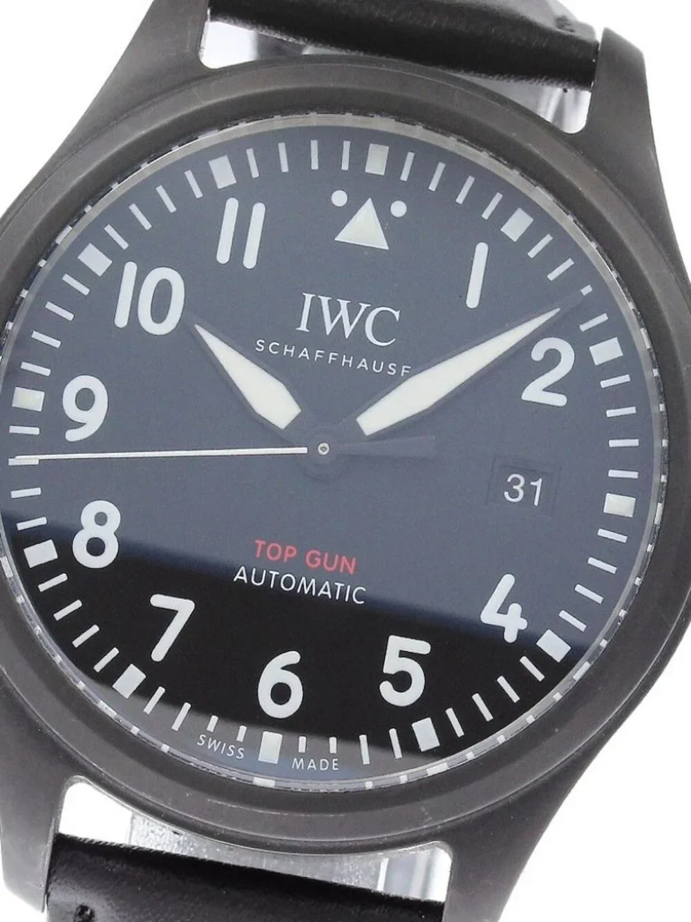 IWC SCHAFFHAUSEN Pilot watch top gun Date Automatic Men's Watch_966380
